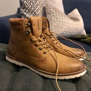 Brand New Milan Brown Leather Boots